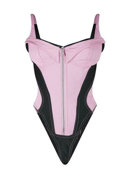 Eve Sleeveless Bodycon Playsuit - Fashion Pov