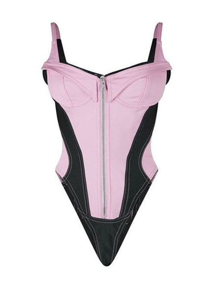 Eve Sleeveless Bodycon Playsuit - Fashion Pov