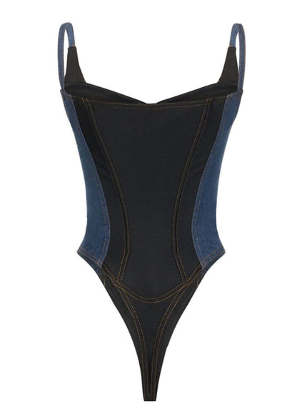 Eve Sleeveless Bodycon Playsuit - Fashion Pov