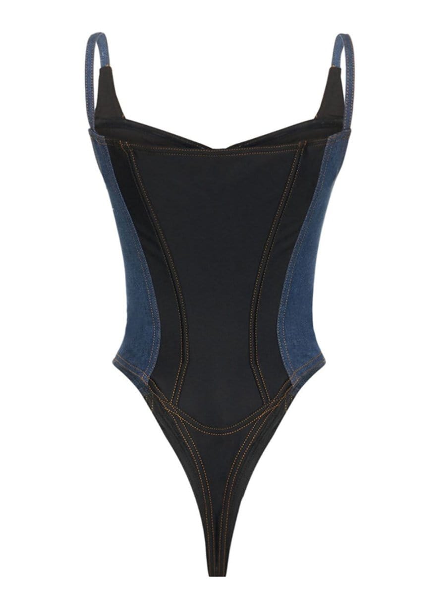 Eve Sleeveless Bodycon Playsuit - Fashion Pov