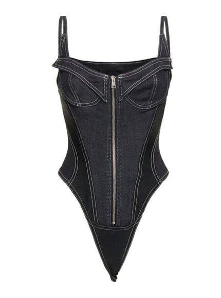 Eve Sleeveless Bodycon Playsuit - Fashion Pov