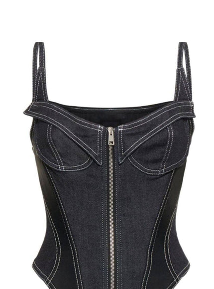 Eve Sleeveless Bodycon Playsuit - Fashion Pov
