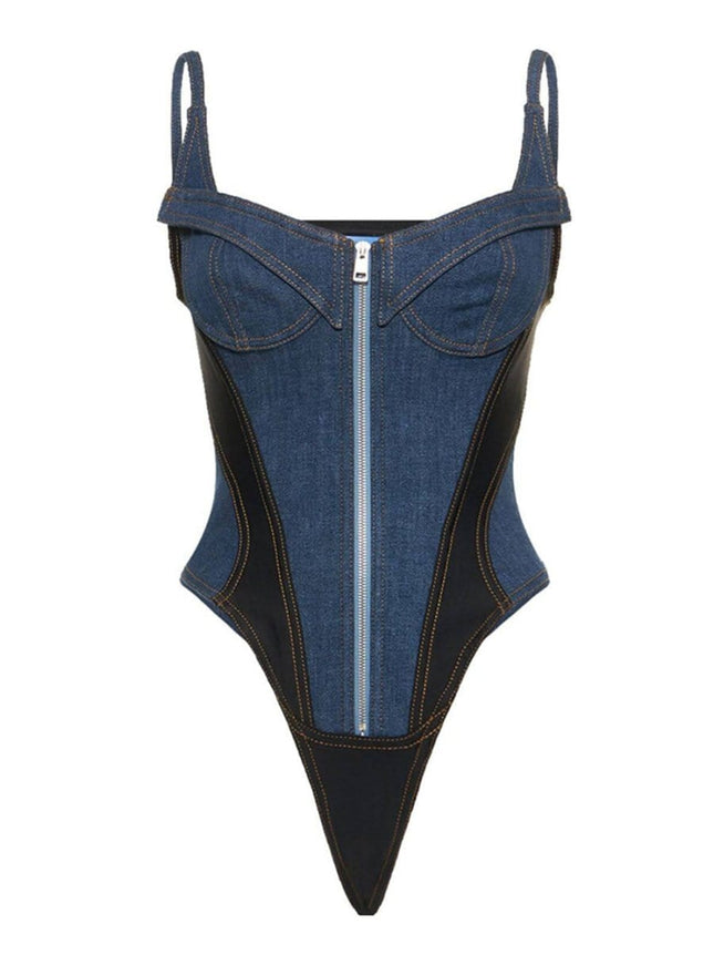 Eve Sleeveless Bodycon Playsuit - Fashion Pov