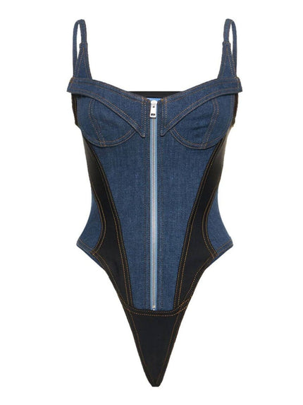 Eve Sleeveless Bodycon Playsuit - Fashion Pov