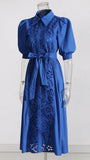 Evelyn Lace Midi Dress - Fashion Pov