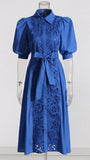 Evelyn Lace Midi Dress - Fashion Pov