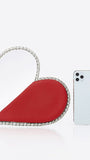 Finley Diamond Red Heart Bag - Fashion Pov