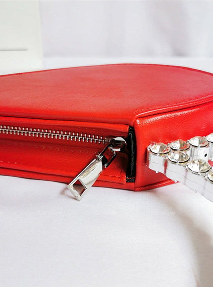 Finley Diamond Red Heart Bag - Fashion Pov