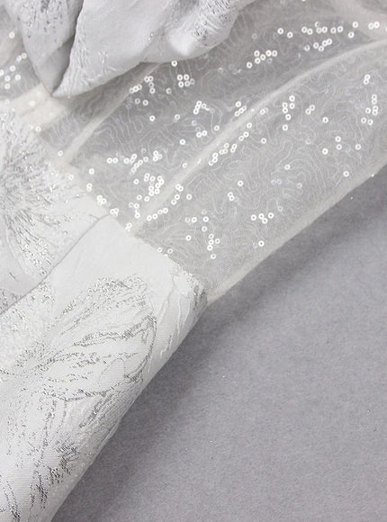 Florence Sleeveless Sequin Midi Dress - Fashion Pov