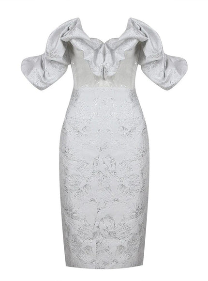 Florence Sleeveless Sequin Midi Dress - Fashion Pov