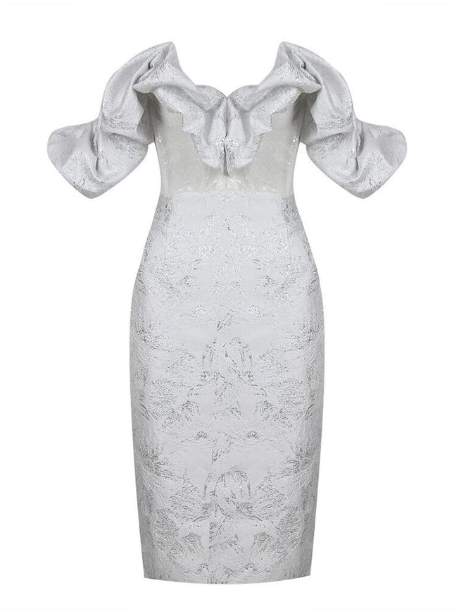 Florence Sleeveless Sequin Midi Dress - Fashion Pov