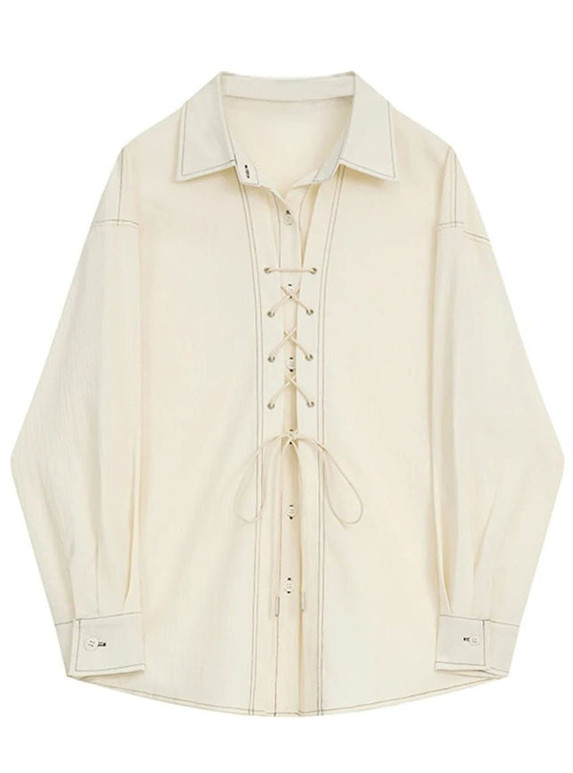 Flynn Single Breasted Blouse - Fashion Pov