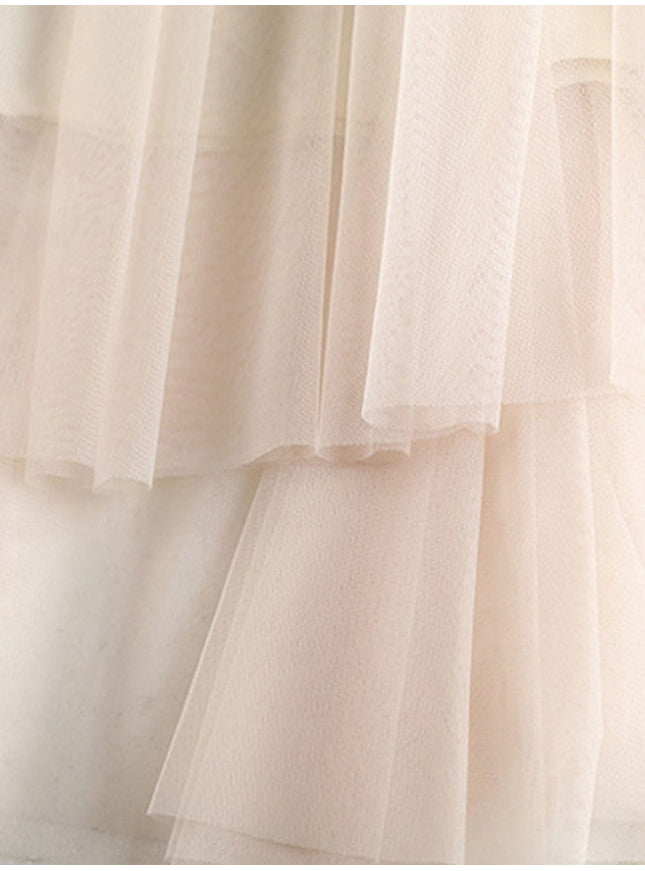 Gianna Tassel Mesh Midi Skirt - Fashion Pov