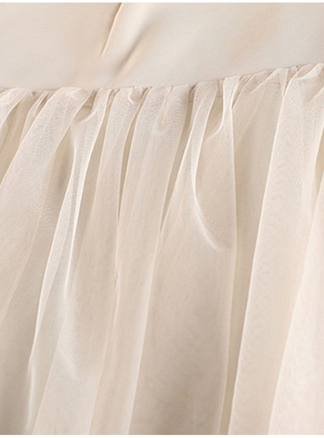 Gianna Tassel Mesh Midi Skirt - Fashion Pov