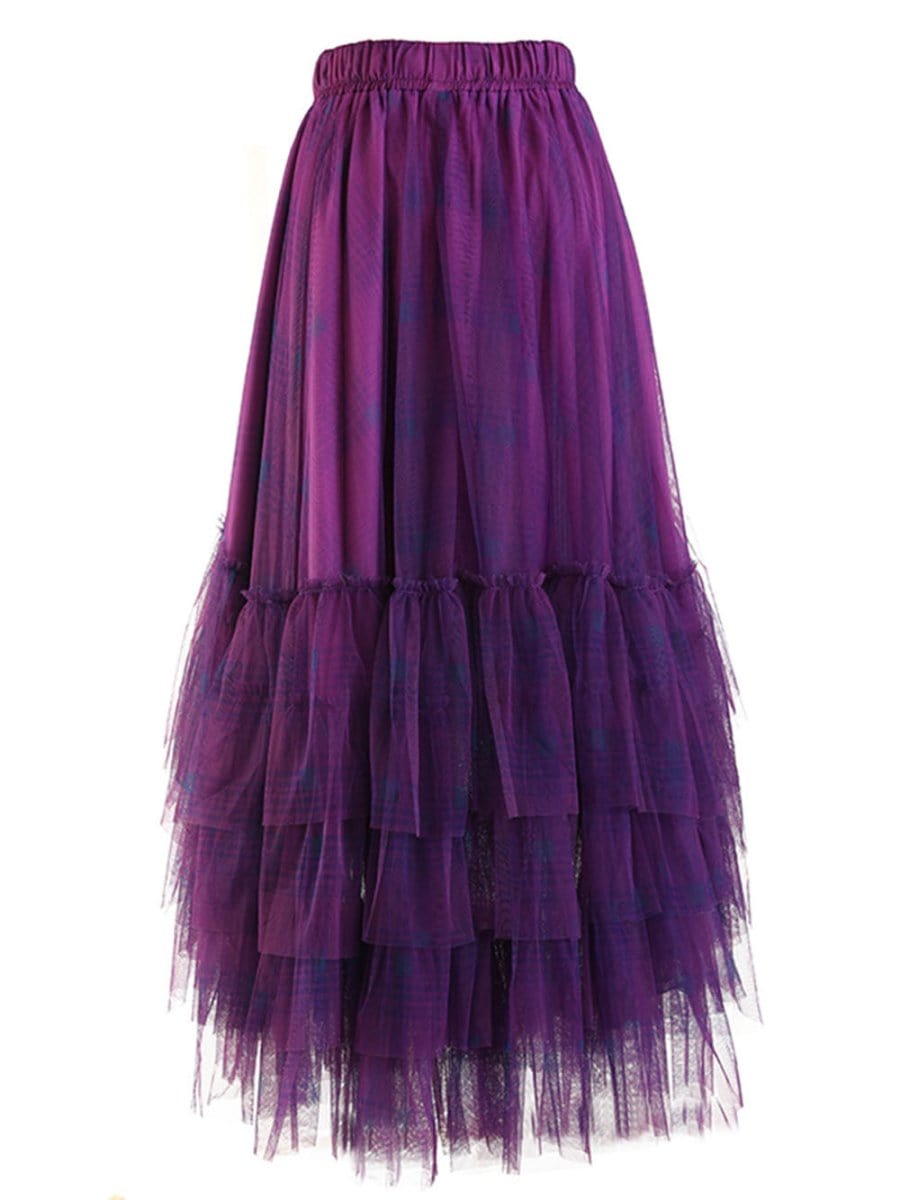 Grace Asymmetrical Hem Skirt - Fashion Pov