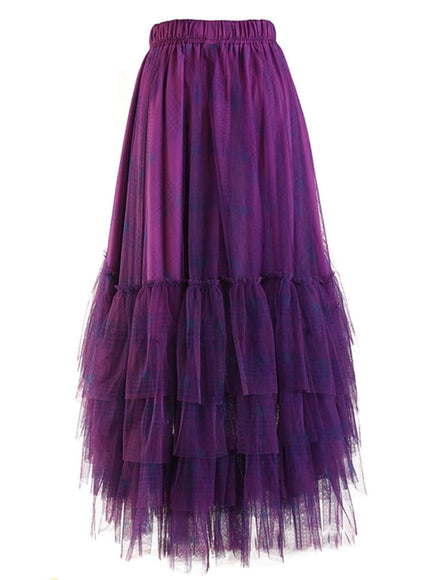 Grace Asymmetrical Hem Skirt - Fashion Pov