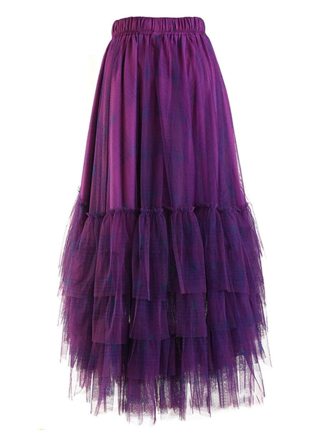 Grace Asymmetrical Hem Skirt - Fashion Pov
