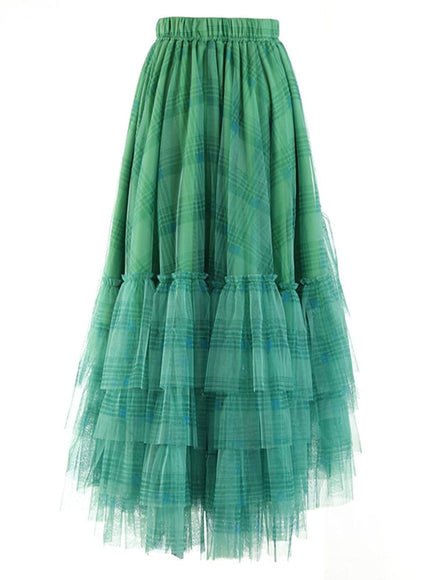 Grace Asymmetrical Hem Skirt - Fashion Pov