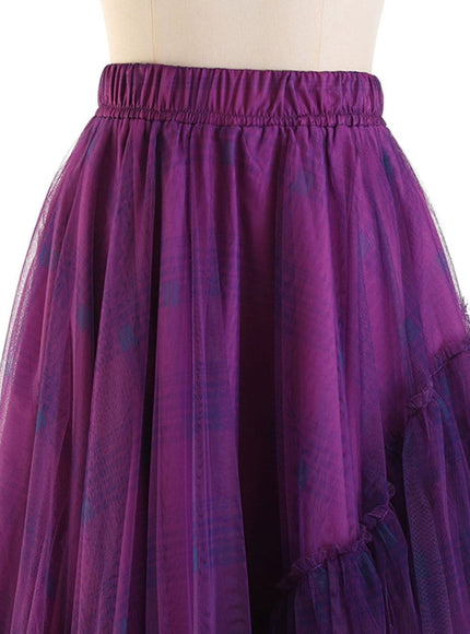 Grace Asymmetrical Hem Skirt - Fashion Pov