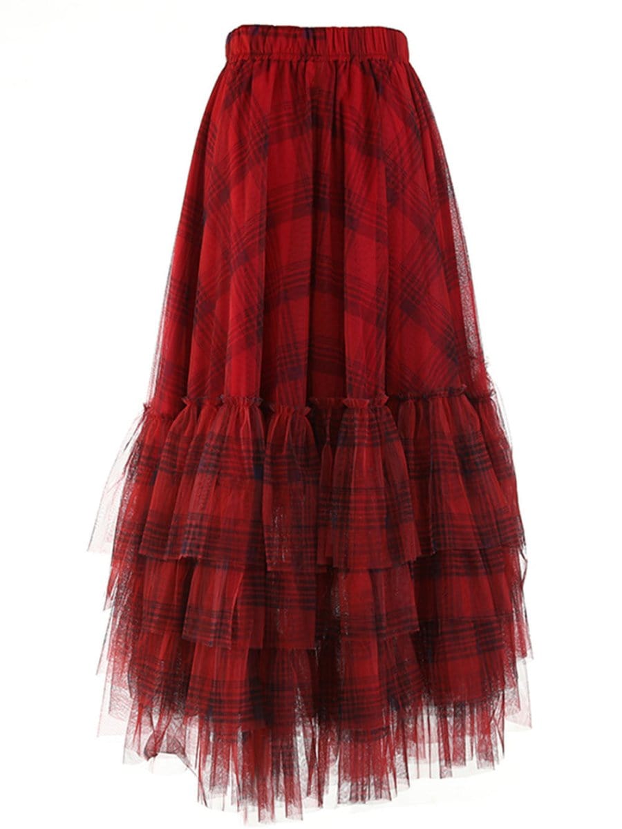 Grace Asymmetrical Hem Skirt - Fashion Pov