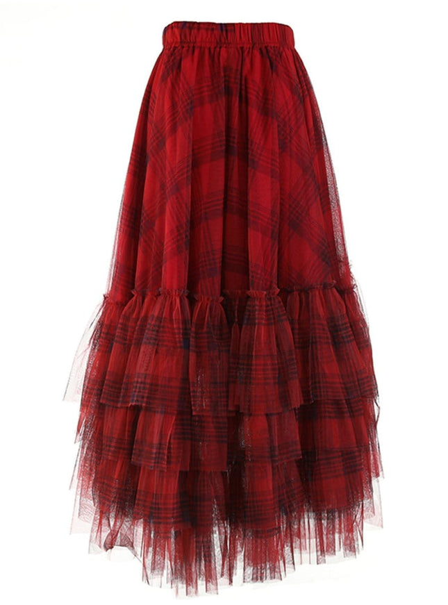 Grace Asymmetrical Hem Skirt - Fashion Pov