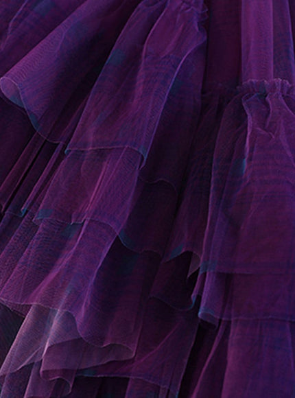 Grace Asymmetrical Hem Skirt - Fashion Pov