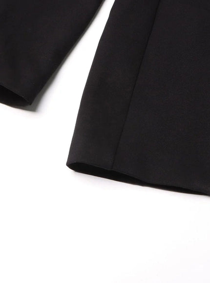 Hana Hollow Out Blazer - Fashion Pov