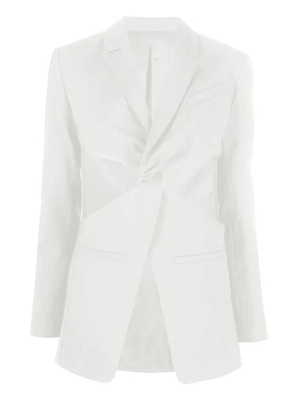 Hana Hollow Out Blazer - Fashion Pov
