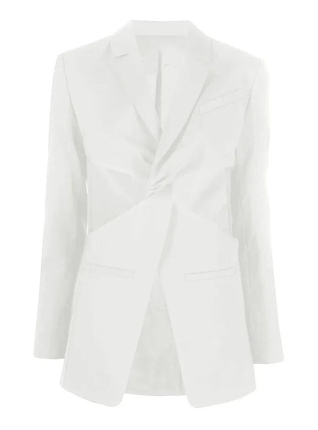 Hana Hollow Out Blazer - Fashion Pov