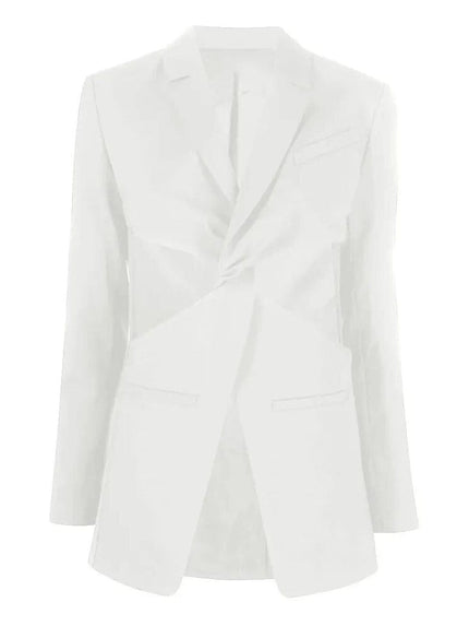 Hana Hollow Out Blazer - Fashion Pov