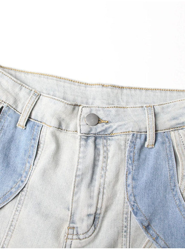 Haven Belt Hollow Out Denim Pant - Fashion Pov
