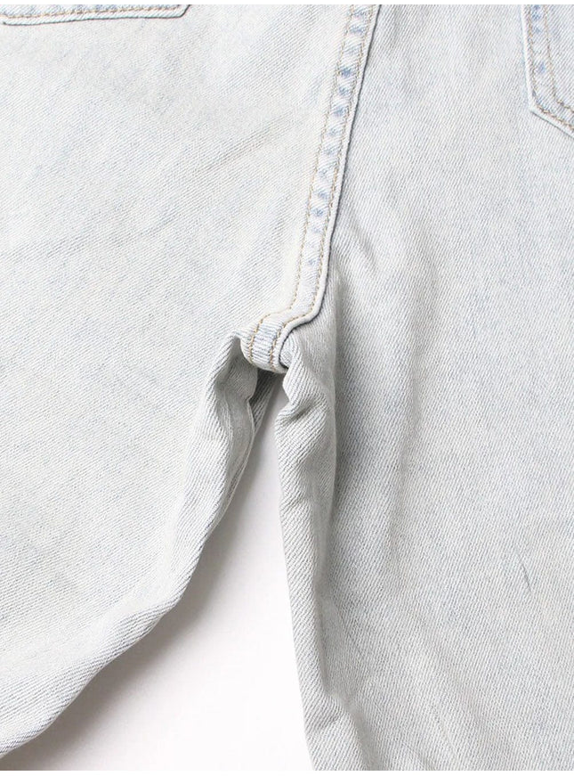 Haven Belt Hollow Out Denim Pant - Fashion Pov