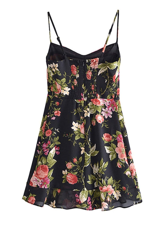 Hermione Ruffles Mini Dress - Fashion Pov