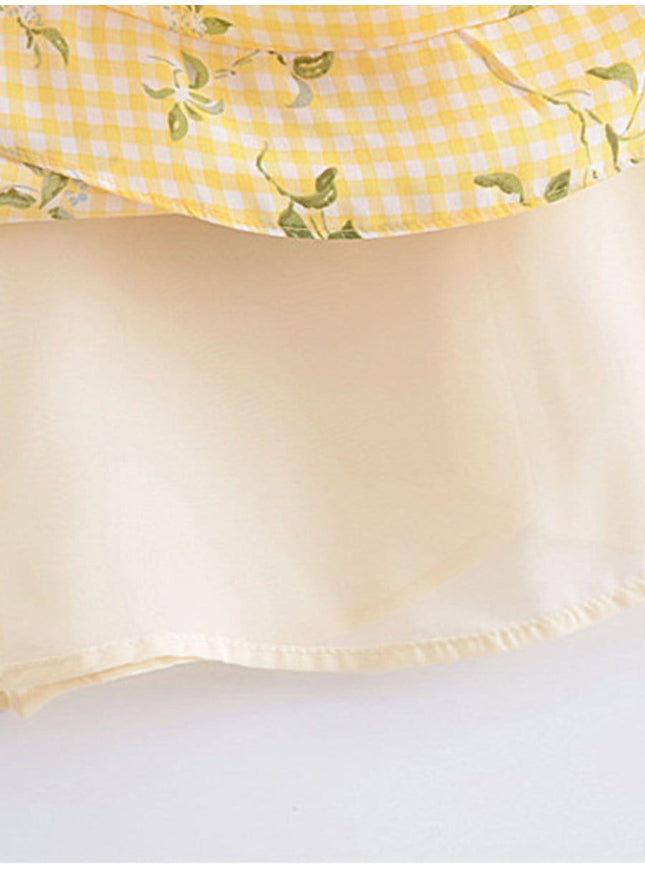 Hermione Ruffles Mini Dress - Fashion Pov