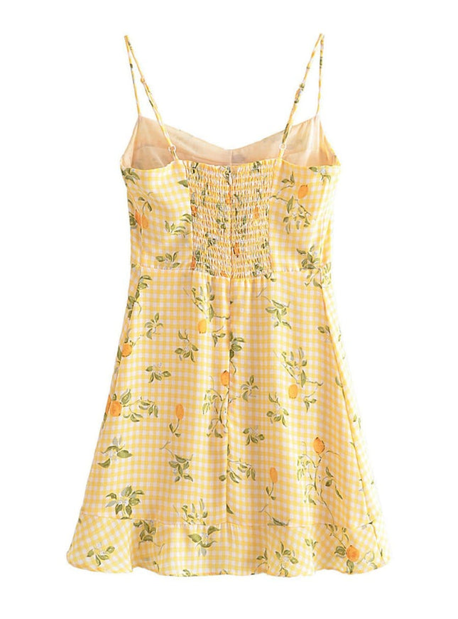 Hermione Ruffles Mini Dress - Fashion Pov