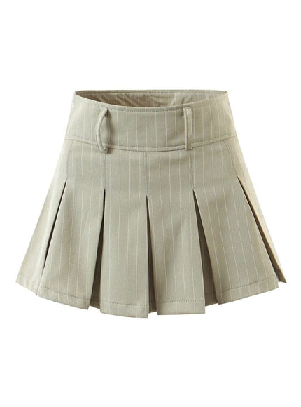 Hunter Pleated Mini Skirt - Fashion Pov