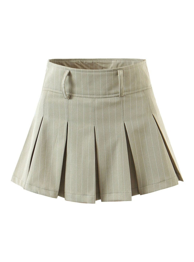 Hunter Pleated Mini Skirt - Fashion Pov