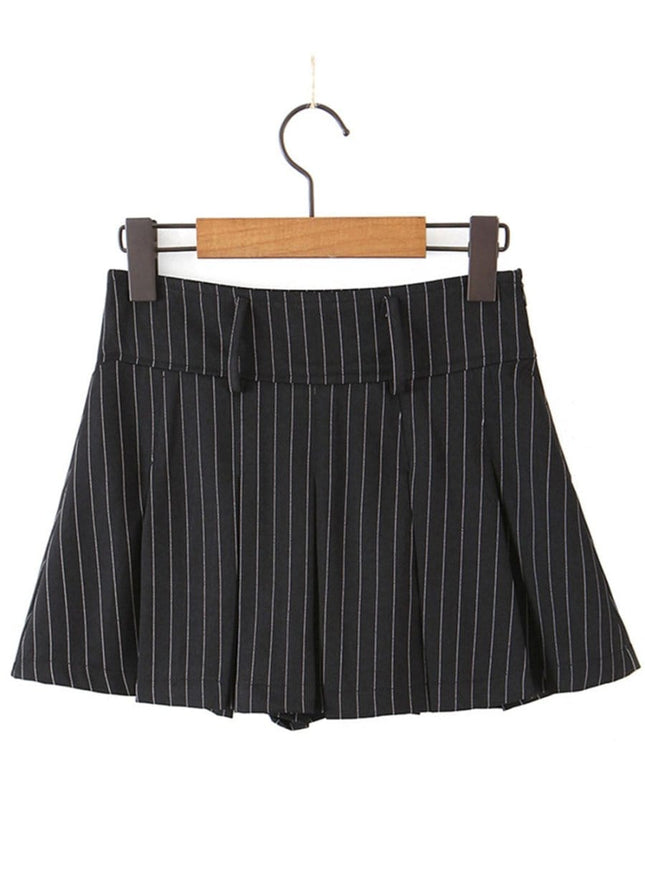 Hunter Pleated Mini Skirt - Fashion Pov