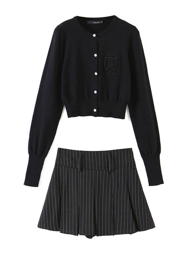 Hunter Pleated Mini Skirt - Fashion Pov