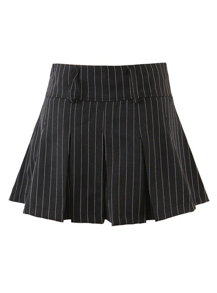 Hunter Pleated Mini Skirt - Fashion Pov