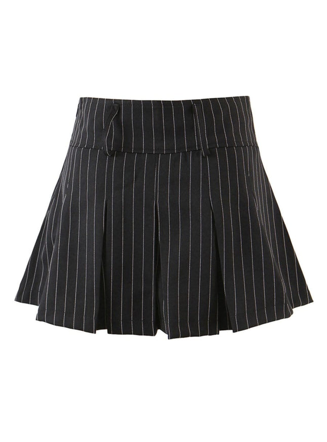 Hunter Pleated Mini Skirt - Fashion Pov