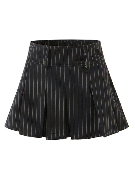 Hunter Pleated Mini Skirt - Fashion Pov