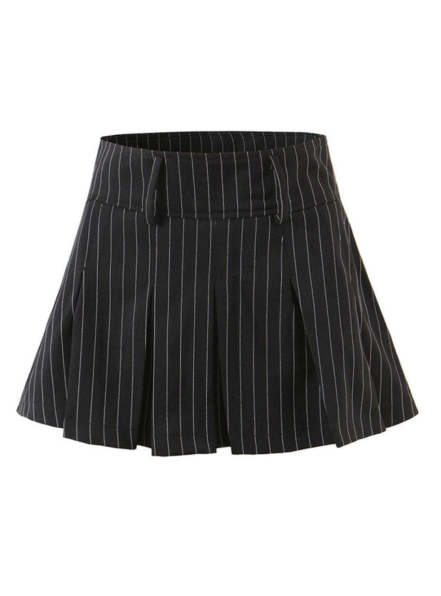 Hunter Pleated Mini Skirt - Fashion Pov