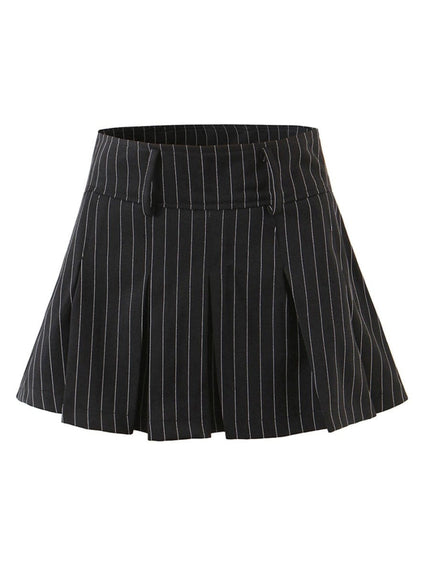 Hunter Pleated Mini Skirt - Fashion Pov