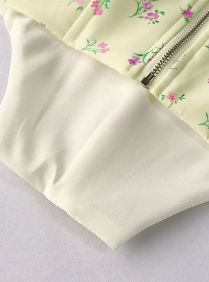 Irene Floral Backless Top - Fashion Pov