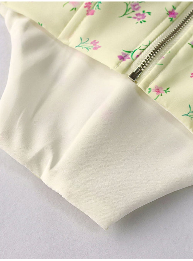 Irene Floral Backless Top - Fashion Pov