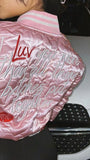 Jayden Letter Cotton Padded Jacket - Fashion Pov