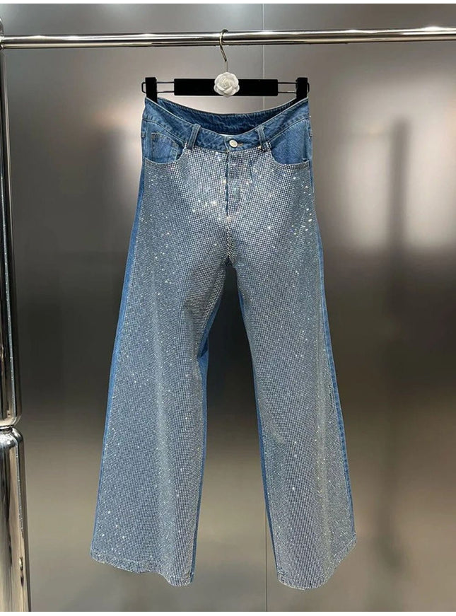 Jemima Diamonds Denim Pant - Fashion Pov