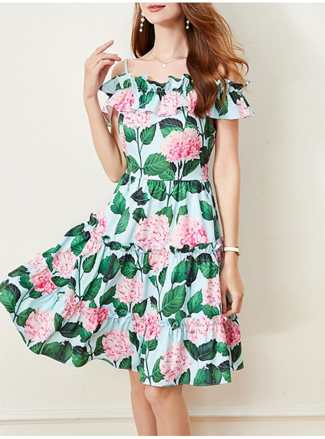 Jenna Floral Mini Dress - Fashion Pov