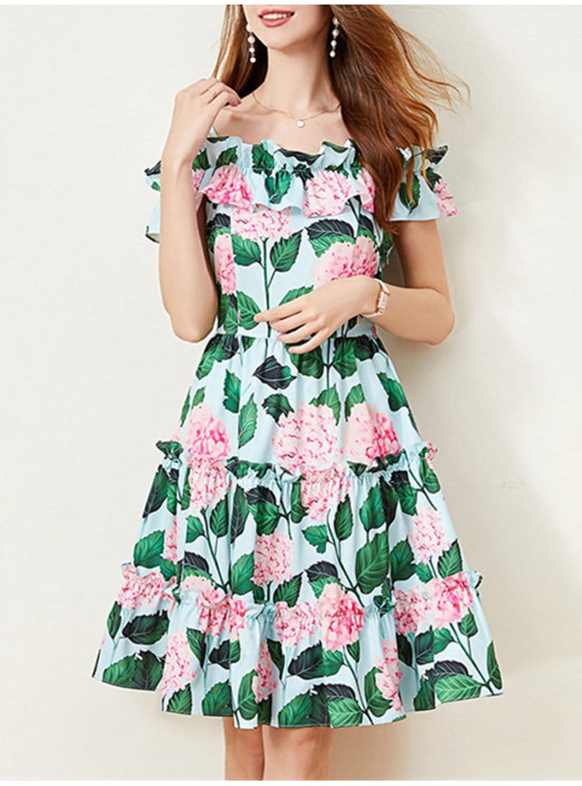 Jenna Floral Mini Dress - Fashion Pov